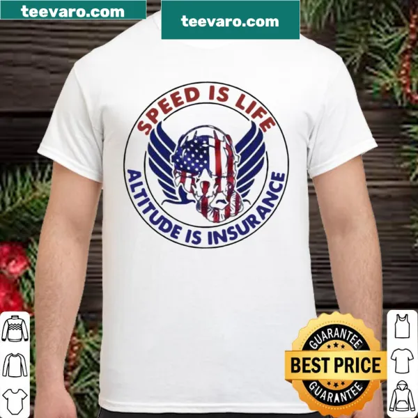 Patriotic Air Force shirt with American flag and motivational quote