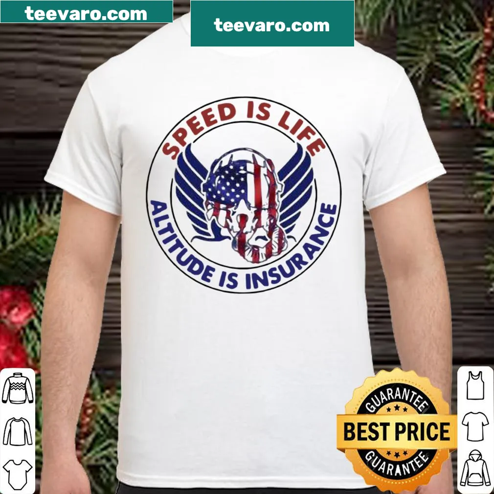 Patriotic Air Force shirt with American flag and motivational quote