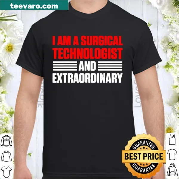 Emblem design for surgical technologists on a limited edition shirt