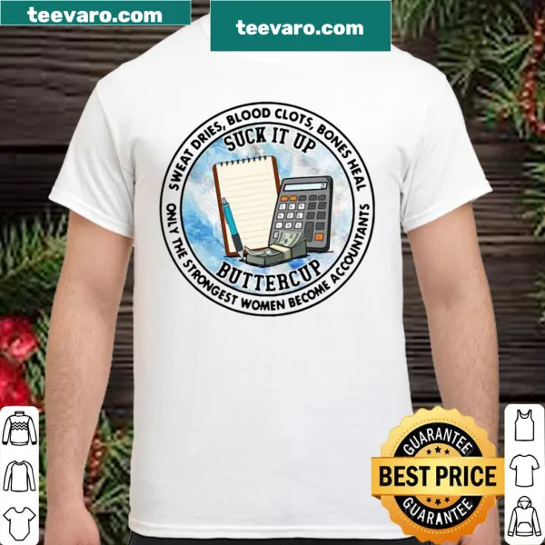 Empowering shirt with motivational message for accountants