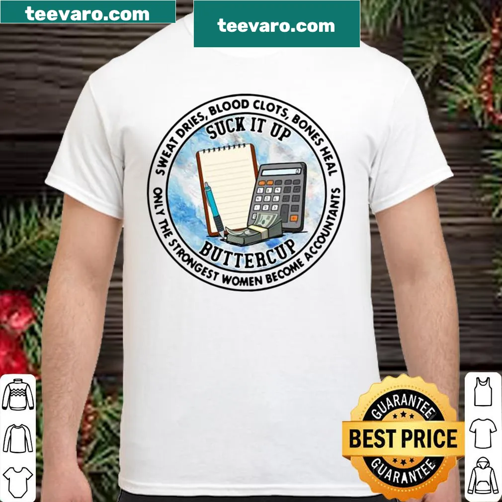 Empowering shirt with motivational message for accountants