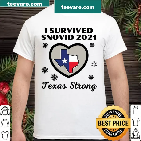 Texas-themed shirt commemorating the 2021 snowstorm