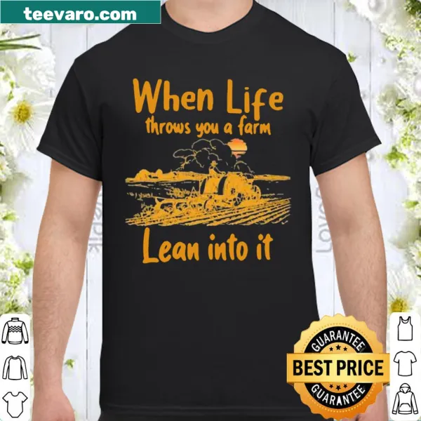 Inspirational farm-themed shirt for moms with gardening graphic