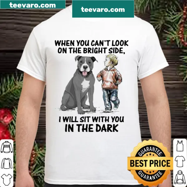 Comforting shirt with the message about companionship in tough times