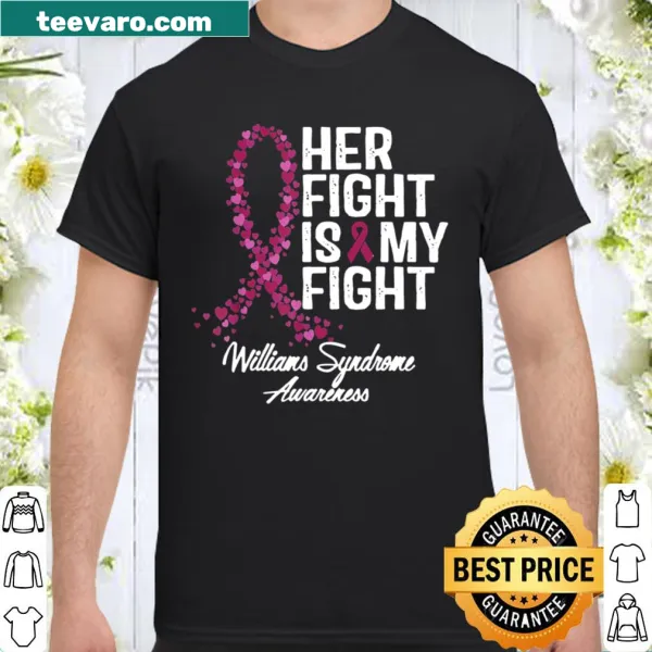 Supportive shirt with a message for Williams Syndrome awareness