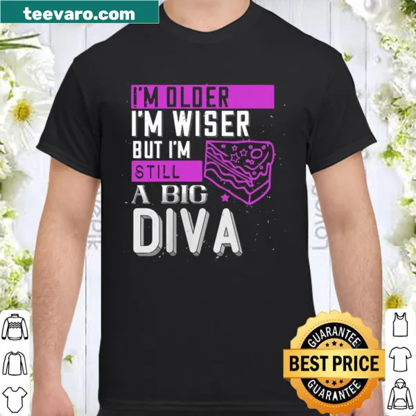 Funny birthday shirt for women featuring humor about aging.