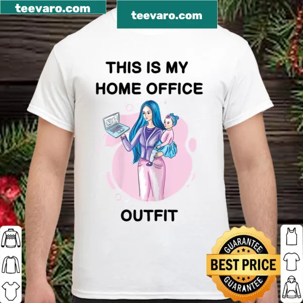 Graphic tee for Home Office Moms with notebook-themed design