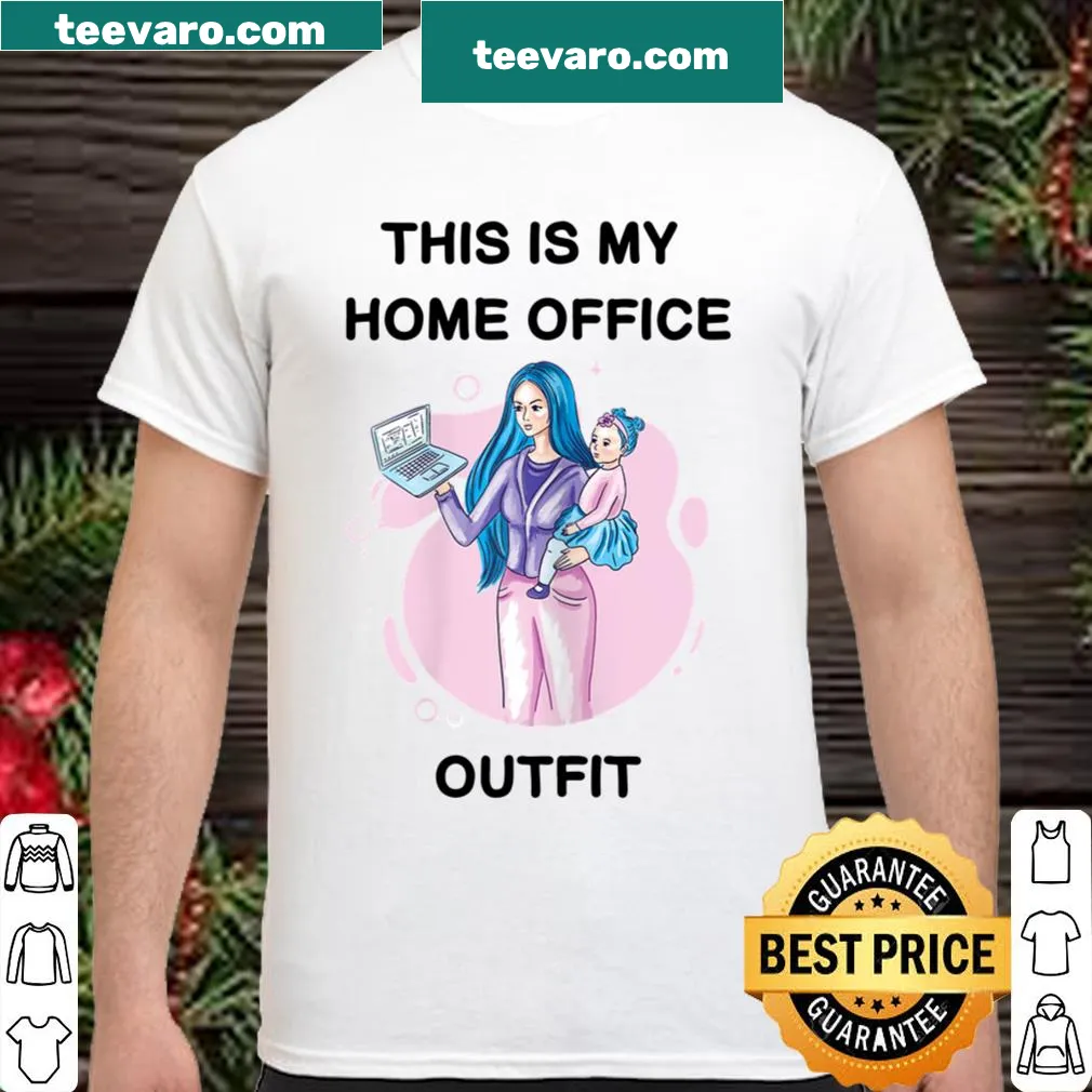 Graphic tee for Home Office Moms with notebook-themed design