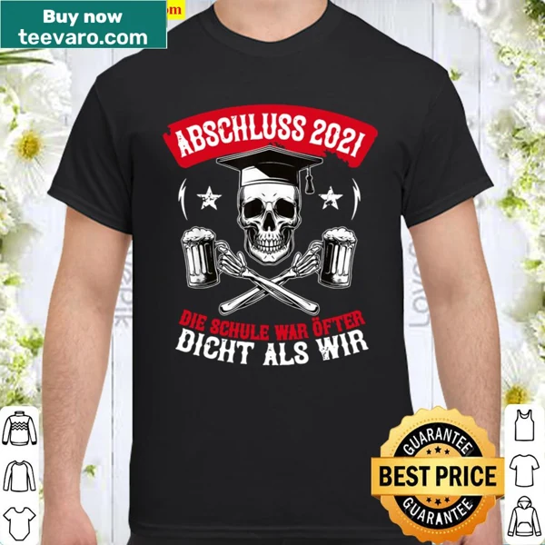 Graduation 2021 shirt with playful typography celebrating school memories