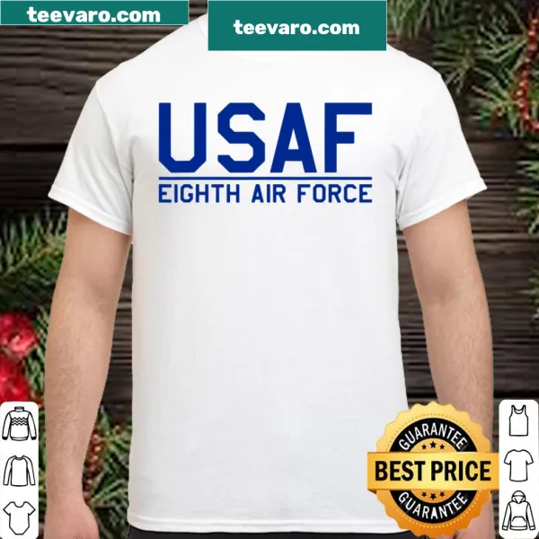 Bold illustration shirt honoring the 8th Air Force USAF