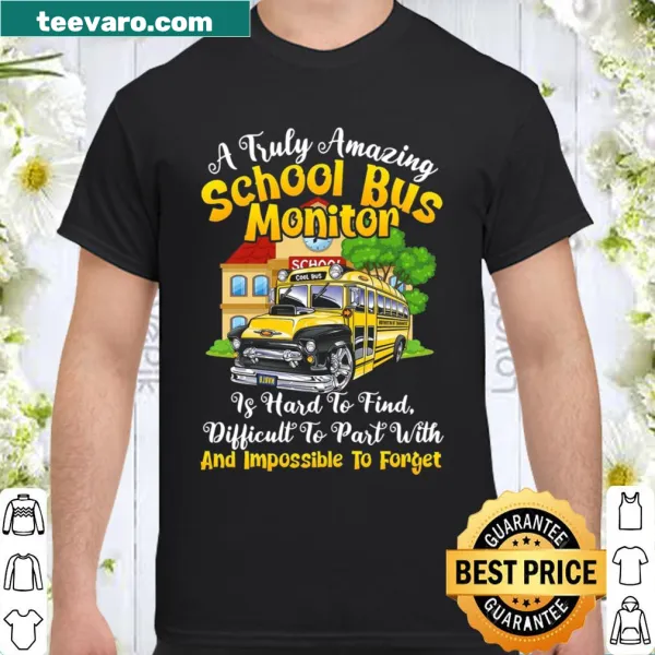 Heartfelt shirt honoring school bus monitors