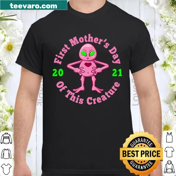 Whimsical Alien Baby design for first Mother's Day 2021