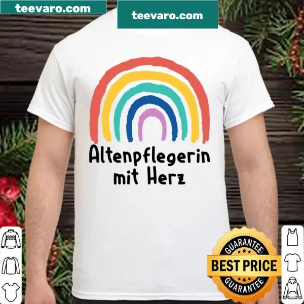 Sentimental long-sleeve shirt with caregiver appreciation phrase