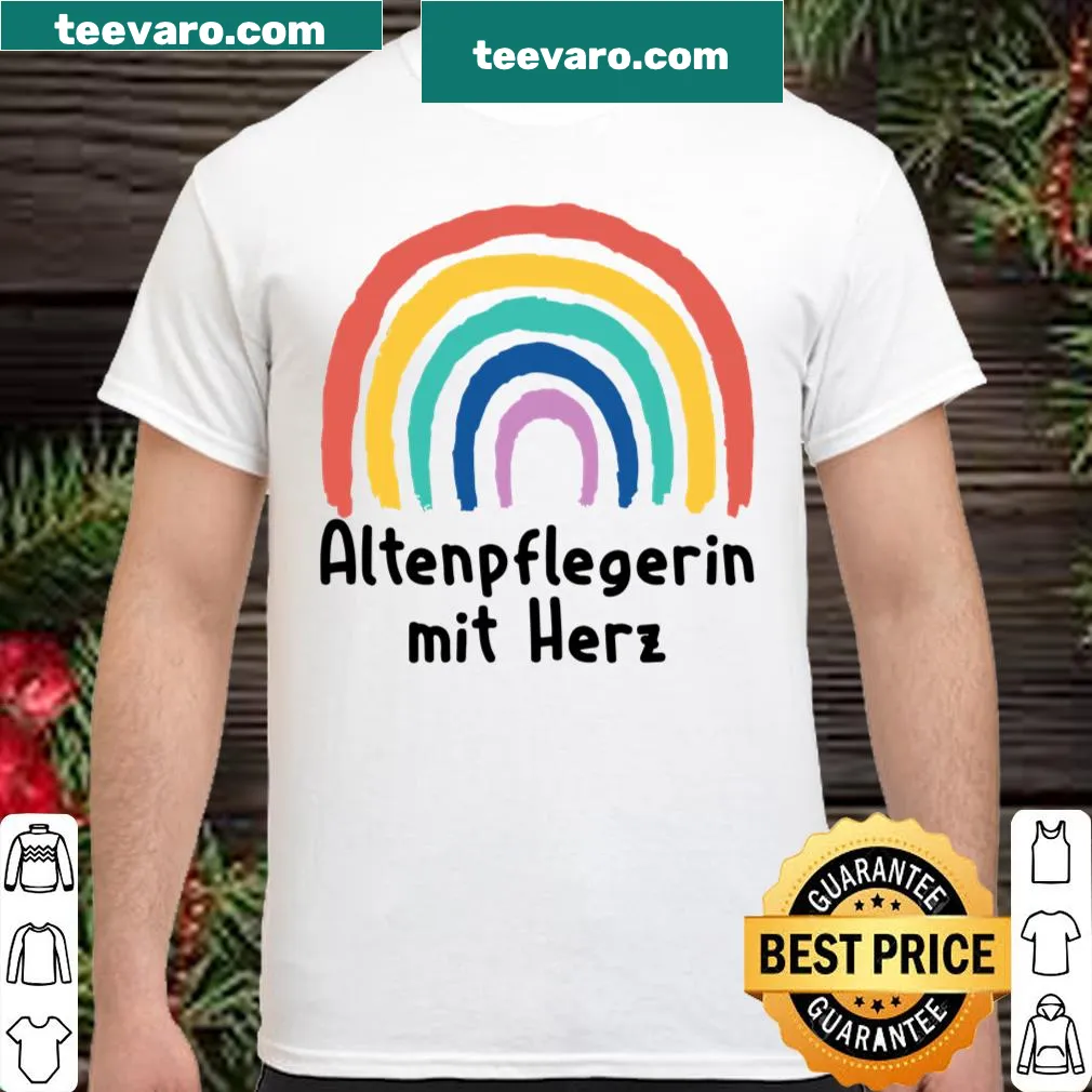 Sentimental long-sleeve shirt with caregiver appreciation phrase