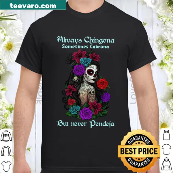 Empowering shirt with humorous phrase about confidence