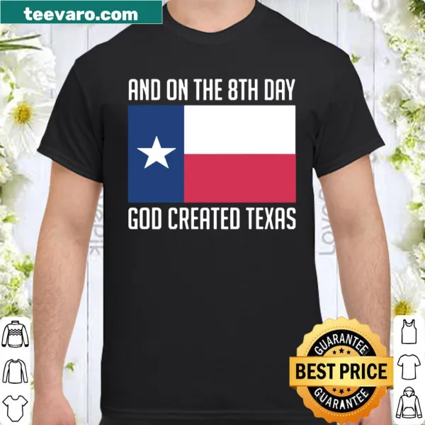 Sentimental shirt celebrating Texas with whimsical text