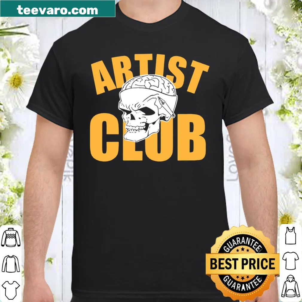 Artist Club Gold shirt celebrating creativity