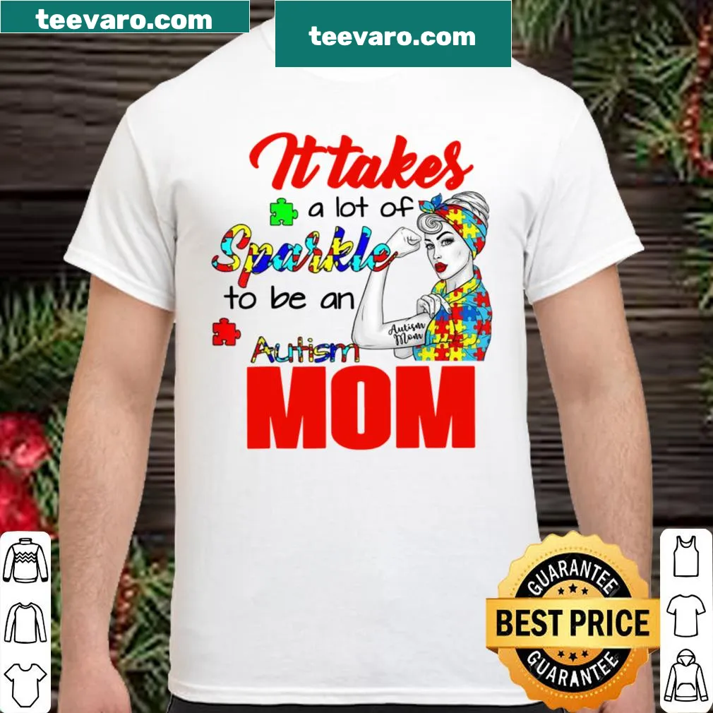 Shirt for autism awareness with a heartfelt message for moms