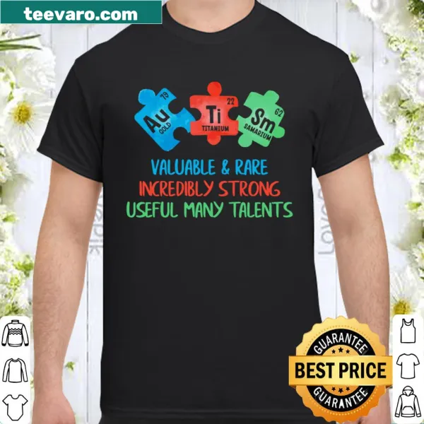 Periodic puzzle design promoting autism awareness for science teachers