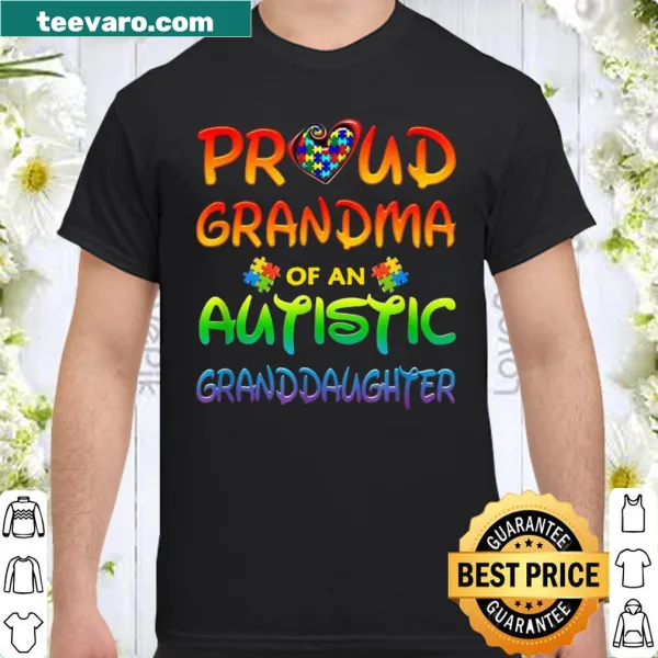 Warm typography expressing pride of a grandma for her granddaughter