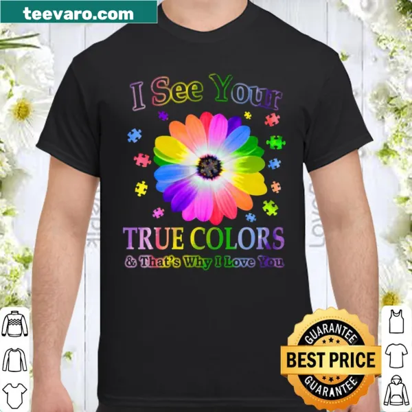 Heartwarming autism awareness shirt with love message