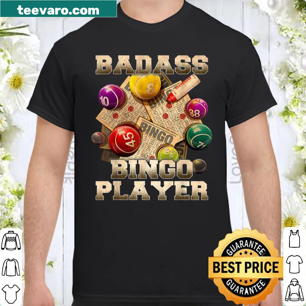Bold illustration of a fierce bingo player with bingo balls