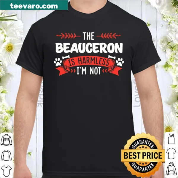 Shirt celebrating dog moms with a Beauceron design.