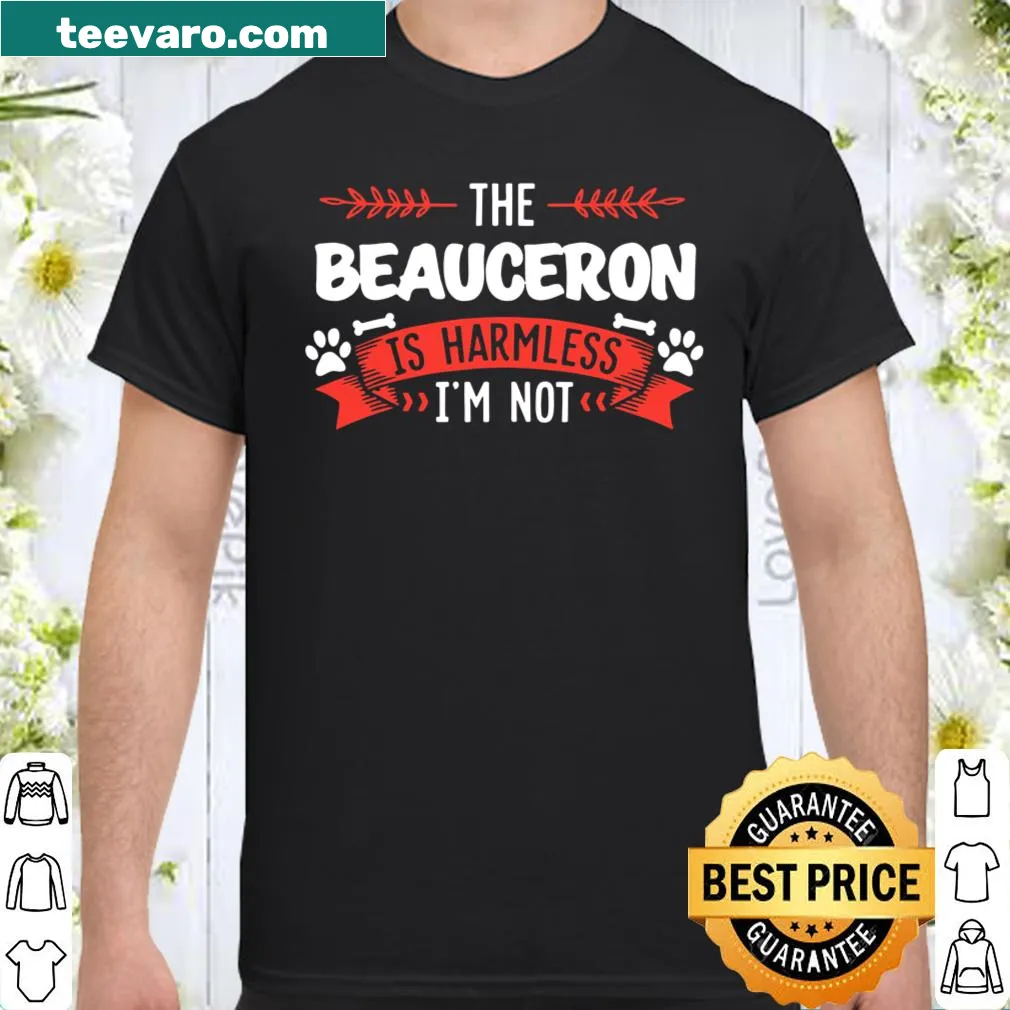 Shirt celebrating dog moms with a Beauceron design.