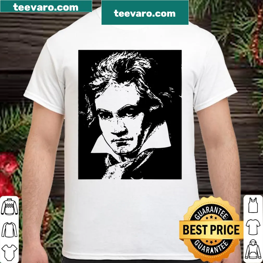 Shirt for music teachers featuring a nod to Beethoven, ideal for classical music educators.