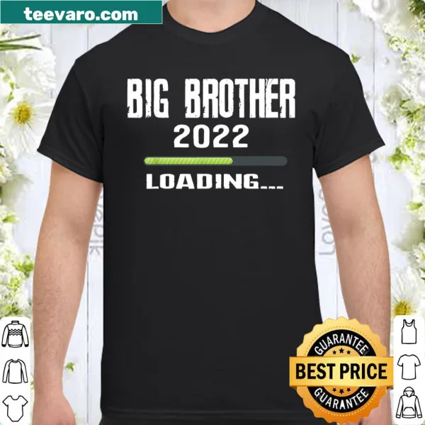 Playful shirt for an older brother-to-be, humorously announcing his promotion.