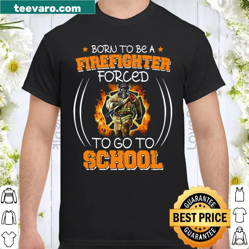 Firefighter-themed t-shirt with humorous graphic