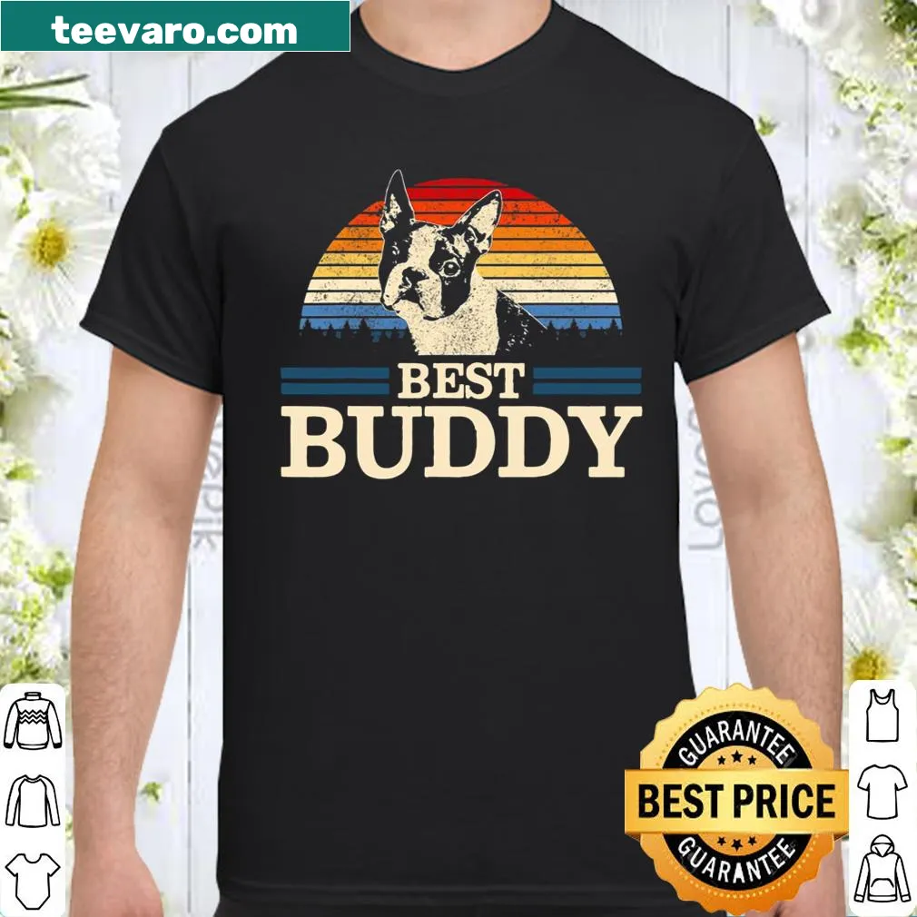 Vintage-style shirt for Boston Terrier lovers with humorous text