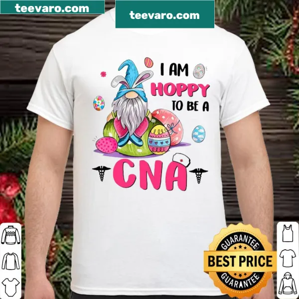 Cute Bunny Gnome shirt for CNA celebrating Easter.