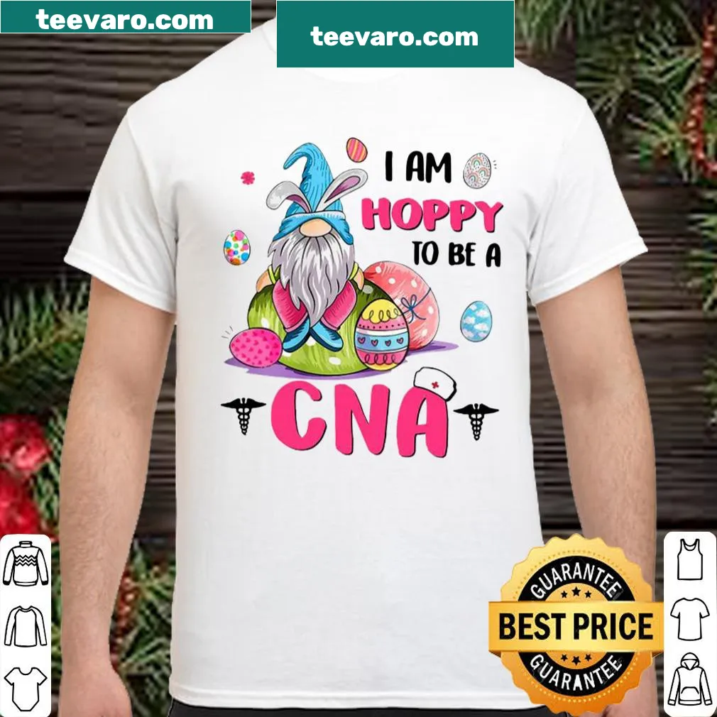 Cute Bunny Gnome shirt for CNA celebrating Easter.