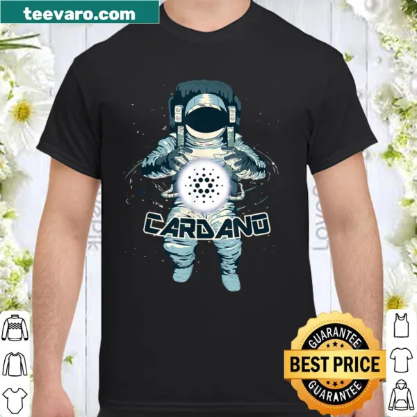 Cardano ADA logo graphic on T-shirt