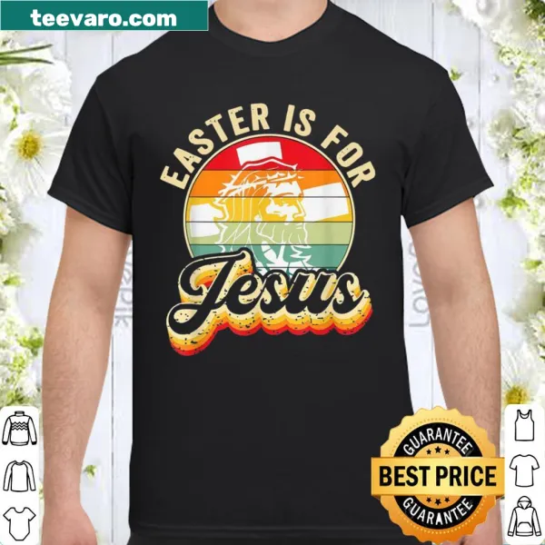 Retro Easter humorous graphic on a casual shirt