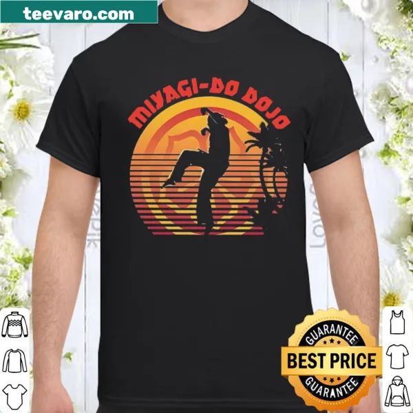 Cobra Kai and Miyagi Do themed shirt design