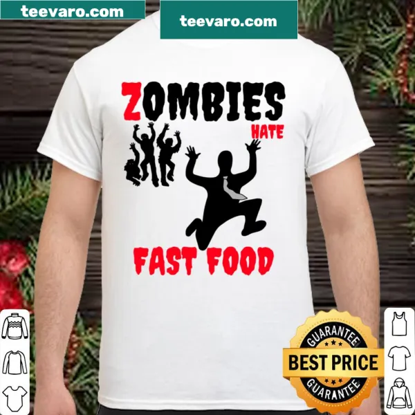 Zombie illustration graphic for zombie apocalypse themed shirt.