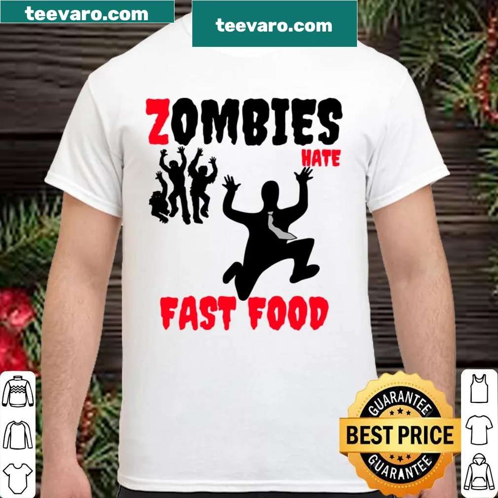 Zombie illustration graphic for zombie apocalypse themed shirt.