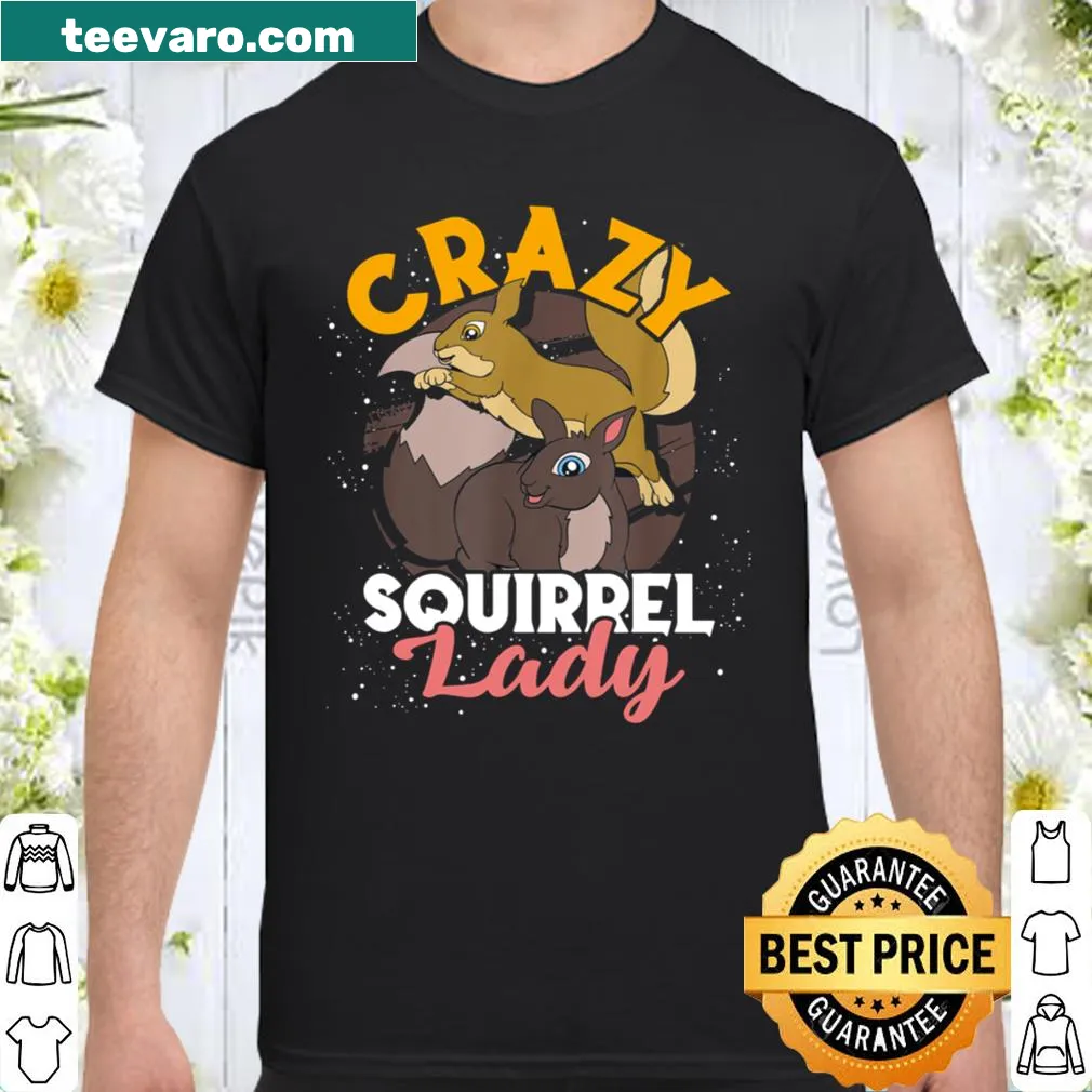 Funny squirrel design for animal lovers
