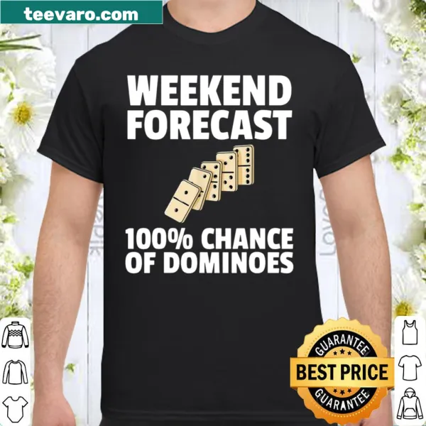 Domino game-themed typography on a shirt