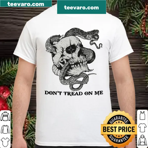 Don't Tread On Me shirt with a rattlesnake graphic