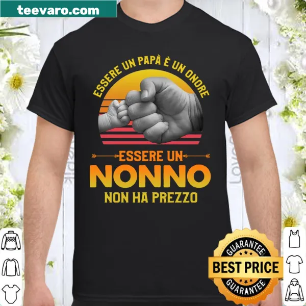 Heartfelt shirt celebrating the roles of father and grandfather.