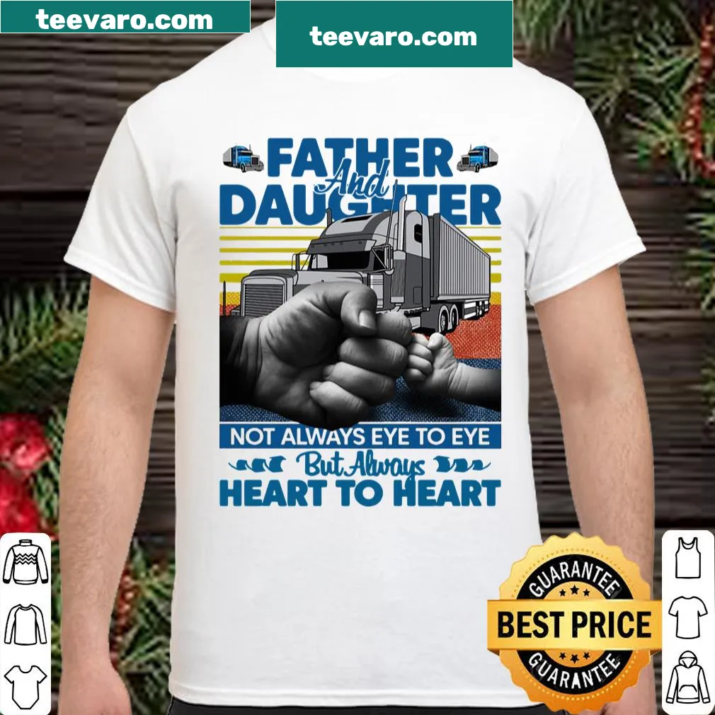 Vintage father-daughter shirt with heartfelt message