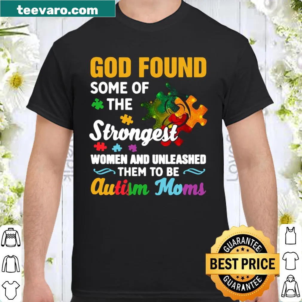 Shirt with a heartfelt phrase celebrating Autism Moms' strength