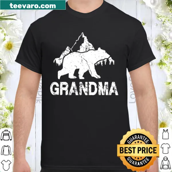 Shirt featuring a 'Grandma Bear' design for mothers and grandmothers