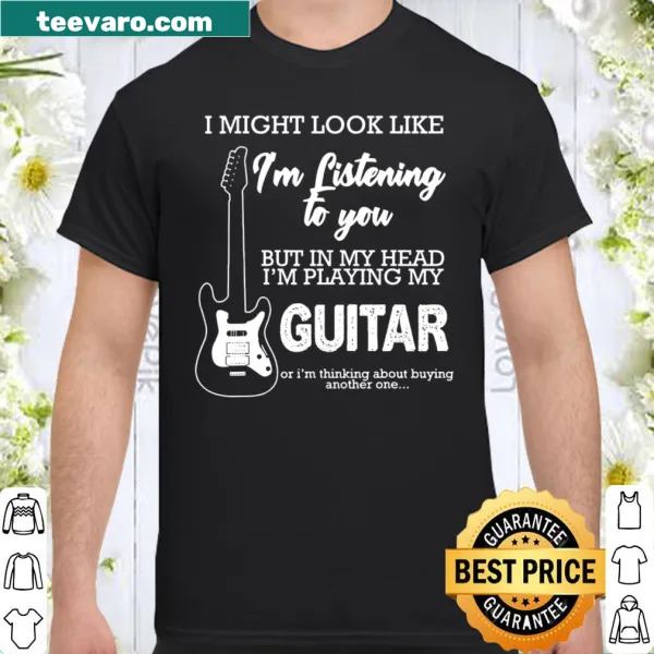 Guitar-themed shirt celebrating music and creativity