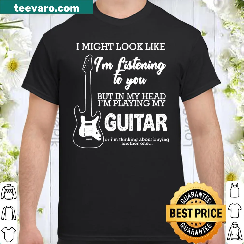 Guitar-themed shirt celebrating music and creativity