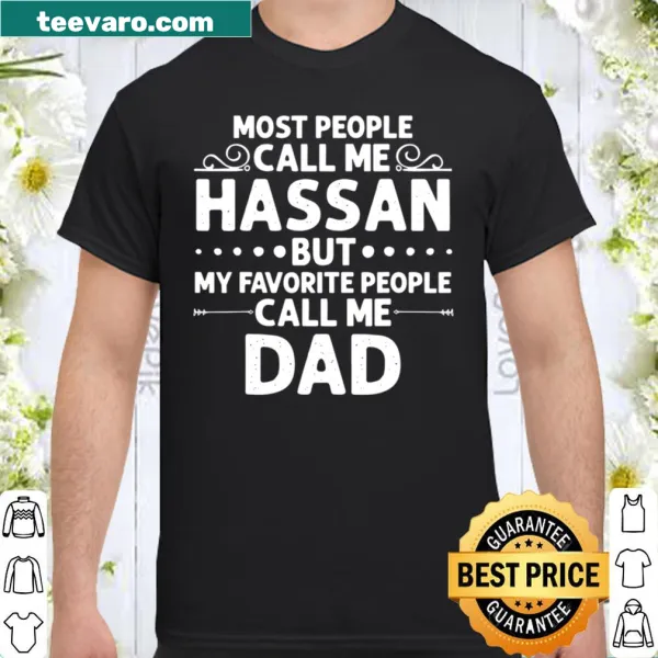 Personalized HASSAN Name Father's Day shirt