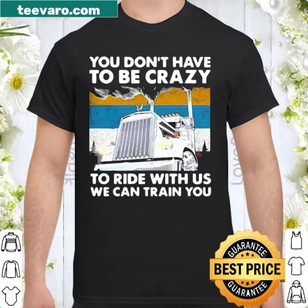 Edgy vintage shirt about riding with humor